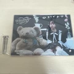 松本かれん FRUITSZIPPER 生誕祭 直筆サイン入りアクリルボード A賞