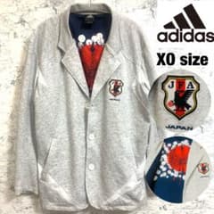 希少レア】adidas テーラードジャケット サッカー日本代表 JFAワッペン 