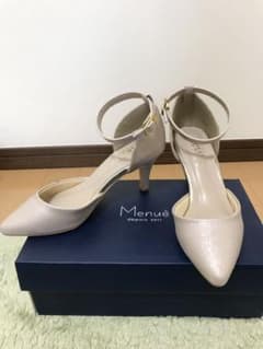 ポインテッドトゥセパレートパンプス.7cmヒールのサムネイル