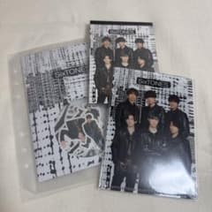 【SixTONES】2021 フレークシール ミニクリアファイル メモ帳のサムネイル