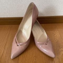 【YOSHITO】ヨシト　エナメルパンプス　ピンクのサムネイル