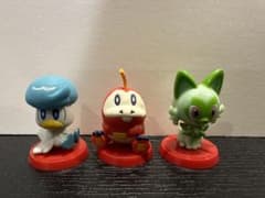 チョコエッグ　ポケモン　ニャオハ　クワッス　ホゲータのサムネイル
