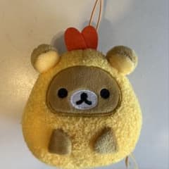 リラックマ ぬいぐるみストラップ　エビフライのサムネイル