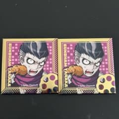 ダンガンロンパ 15周年記念展 スクエア缶バッジ 喜怒哀楽 田中眼蛇夢