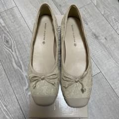 majesticlegon キルティングバレエシューズのサムネイル