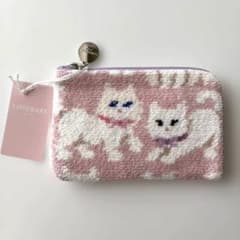 【完売品】FEILER モフモフネコチャン L字ポーチのサムネイル