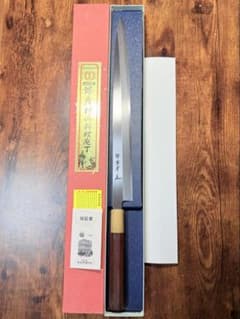 堺孝行　ふぐ引　包丁　尺一　銀三鋼　シュフ 堺孝行 ふぐ引 包丁 尺一 銀三鋼 シュフ - メルカリ