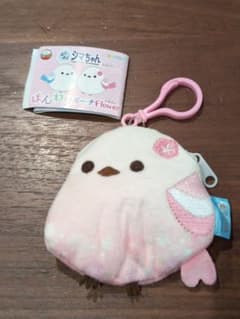 ふくふくシマちゃん ほんわりポーチFlower ピンクのサムネイル