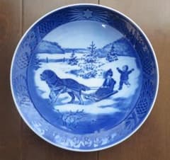 ロイヤルコペンハーゲンイヤープレート1986 - メルカリ