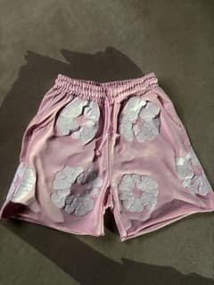 Denim Tears コットン ショートパンツ ピンクのサムネイル