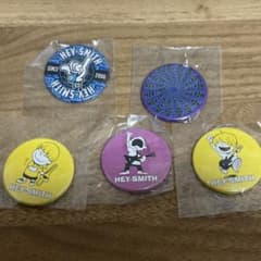 HEY-SMITH 缶バッジ 5種セットのサムネイル