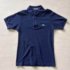 80年代 フランス製 フレラコ Lacoste ネイビー ポロシャツ サイズ2