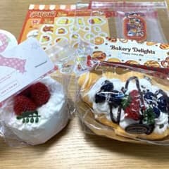 m*♡様 ケーキ クロワッサン pupuland ププランド スクイーズ 2個のサムネイル