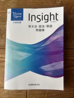 Insight 英文法 語法 熟語 問題集のサムネイル