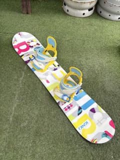 スノーボード2点セット IGNIO 100cm イグニオ キッズ 子供 ジュニア