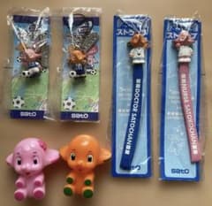 sato サトちゃん サトコちゃん ストラップ 6点セット - メルカリ