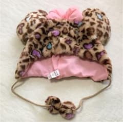 ディズニー ミニー 帽子 レオパード ヒョウ柄のサムネイル