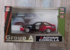 DISM 1/24 グループA アドバン カローラ AE86 - メルカリ