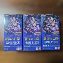ワンピースカード 蒼海の七傑3BOX未開封 テープ付き - メルカリ