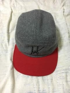 HUF キャップ 赤 値下げ中のサムネイル
