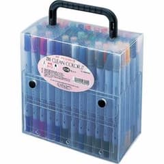 新品☆呉竹ZIGクリーンカラーⅡ60色セット【ツインタイプのイラスト用ペン】のサムネイル