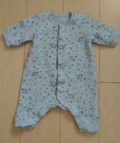 【美品】ユニクロ ロンパース カバーオールのサムネイル