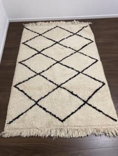 モロッコ製ヴィンテージラグ　ベニワレン　96×144 モロッコ製ヴィンテージラグ ベニワレン 96×144 - メルカリ