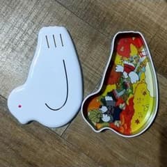 豊島屋　鳩の日限定缶　白のサムネイル