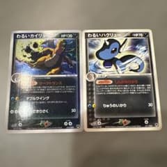 わるいカイリュー 構築済みデッキ ロケット団ハーフデッキW -silver