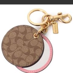 最終値下げ！COACH★ミラー★チャーム★バッグキーホルダーのサムネイル