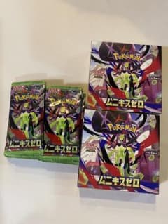 安値ポケモンカードムニキスゼロ 新品未開封シュリンクなし 2BOX+30