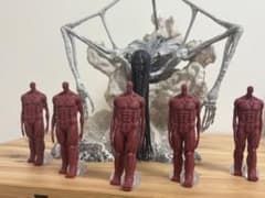 進撃の巨人 ラストワン賞 MEGAIMPACT A1 5体セット - メルカリ