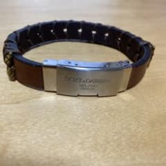 DOLCE&GABBANA レザー ブレスレット - メルカリ