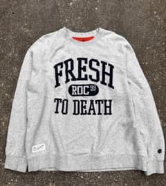 00s archive ROCAWEAR y2k 古着 グレー ビッグロゴのサムネイル