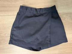キッズ ラップキュロット ネイビー 紺 ハーフパンツ 小学校受験のサムネイル