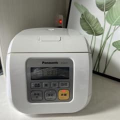 3合炊きPanasonic SR-ML051 炊飯器 ホワイト - メルカリ