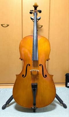 大人用チェロ 4/4サイズ Made in Hungaryラベル ソフトケース付のサムネイル