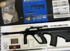 金*鹿様 東京マルイ STEYR AUG 電動ガン ブラック ステアーAUGのサムネイル