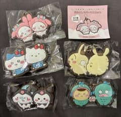 ちいかわサンリオキャラクターズ ラバーマスコット キーホルダー