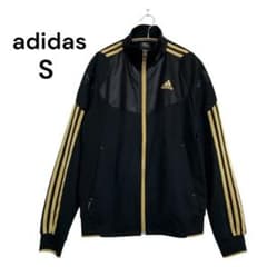 希少✨adidas アディダス 異素材トラックジャケット ブラック