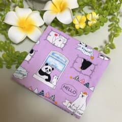 サニタリーケース パンダ×シロクマ柄のサムネイル