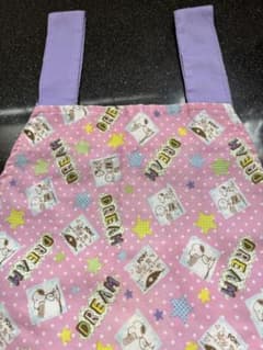 子供用150スヌーピーのエプロン！ピンク色のサムネイル