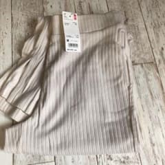 【新品】ワイドリブスリットパンツのサムネイル