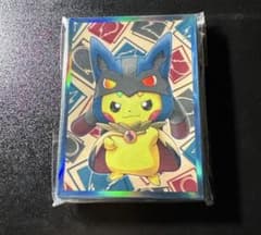 ピカチュウ メガルカリオ ポンチョ 60枚 デッキシールド スリーブ