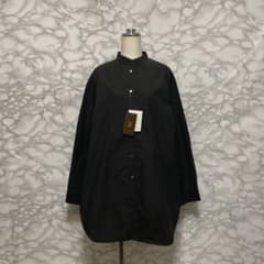 新品未使用 タグ付き Plage プラージュ デザインシャツ ノーカラー 