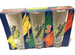 レア未使用☆ミリンダ グラスセット ガラス コップ ヴィンテージ 昭和