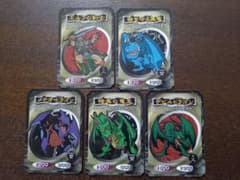 【レトロ】遊戯王カード トップ製菓 エルフの剣士・砦を守る翼竜他 11枚セットのサムネイル