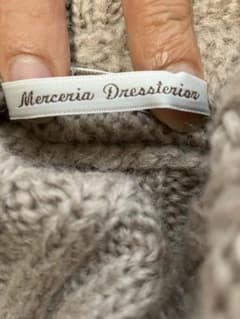 Merceria Dressterior タートルネック ニット ポンチョのサムネイル