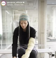 Blend Border Knit Cap / blue perverzeのサムネイル