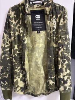 G-star RAW / Batt Hooded Overshirt カモ柄 - メルカリ